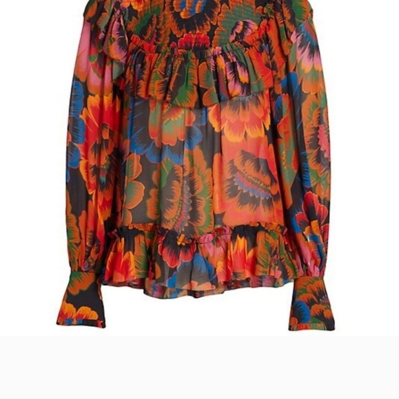 FARM Rio Blouse. - Picture 3 of 5